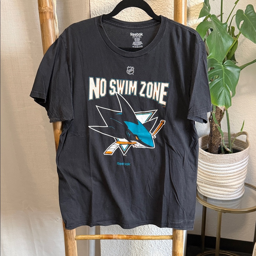 Reebok Black Shark Graphic Tee